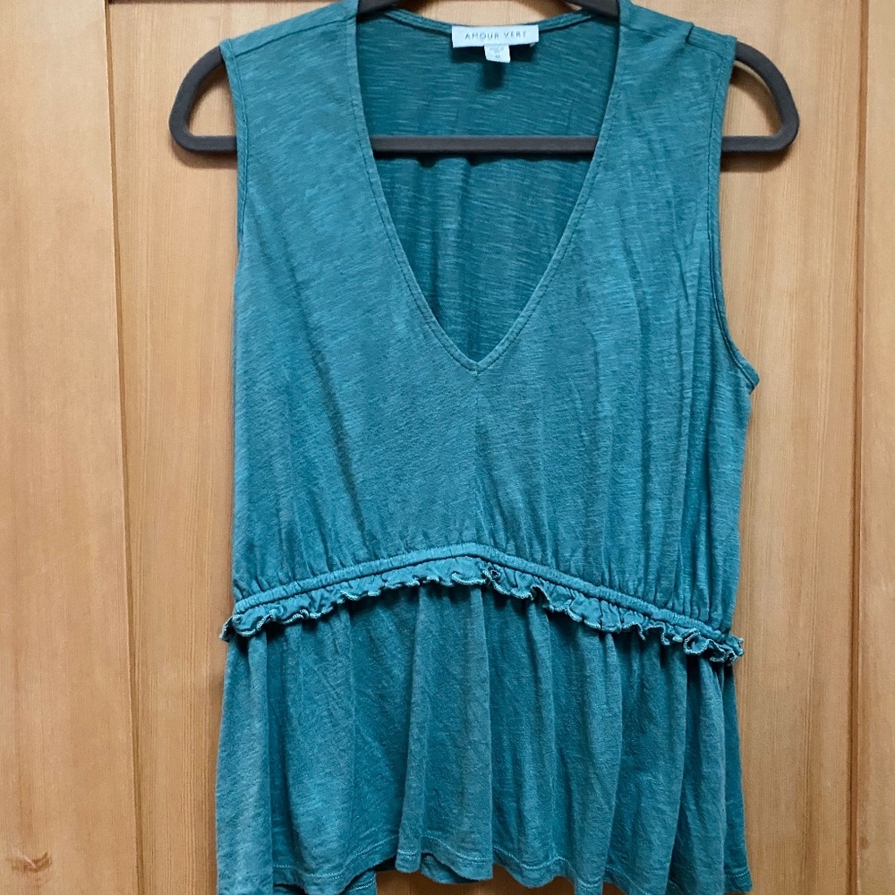 Forest Green Blouse
